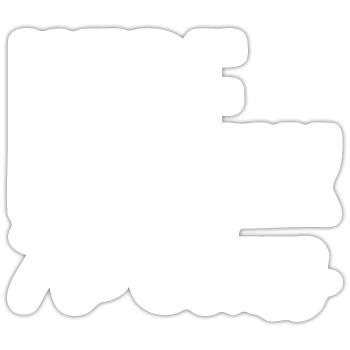Here... Now Go Back To Class - Sticker size S (10 x 10 cm) - white matte - Front