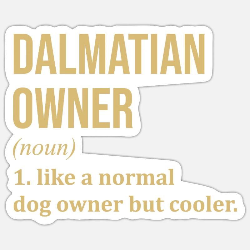Dalmatiner Sticker Größe S (10 x 10 cm)