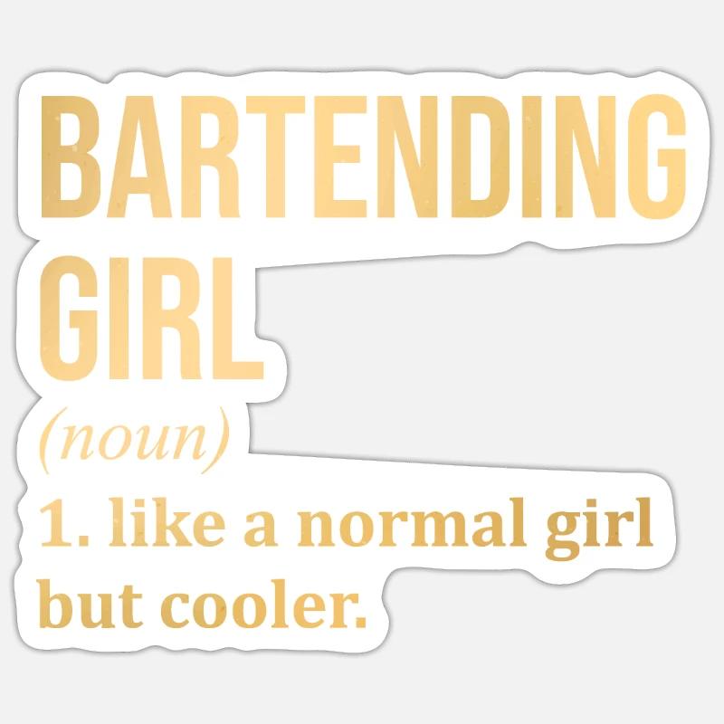 Barkeeper Sticker Größe S (10 x 10 cm)