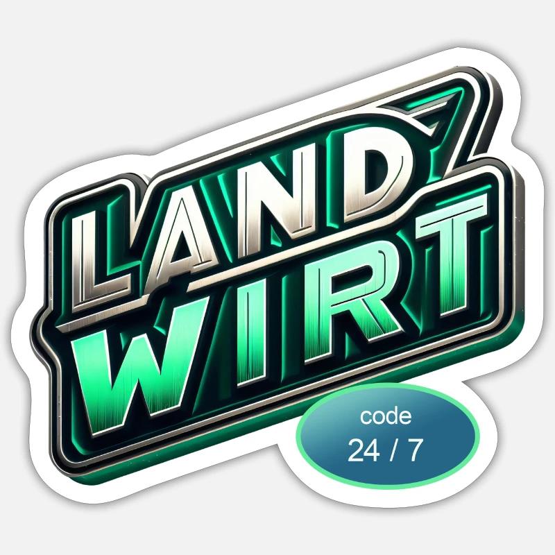 Sticker Größe S (10 x 10 cm) - 