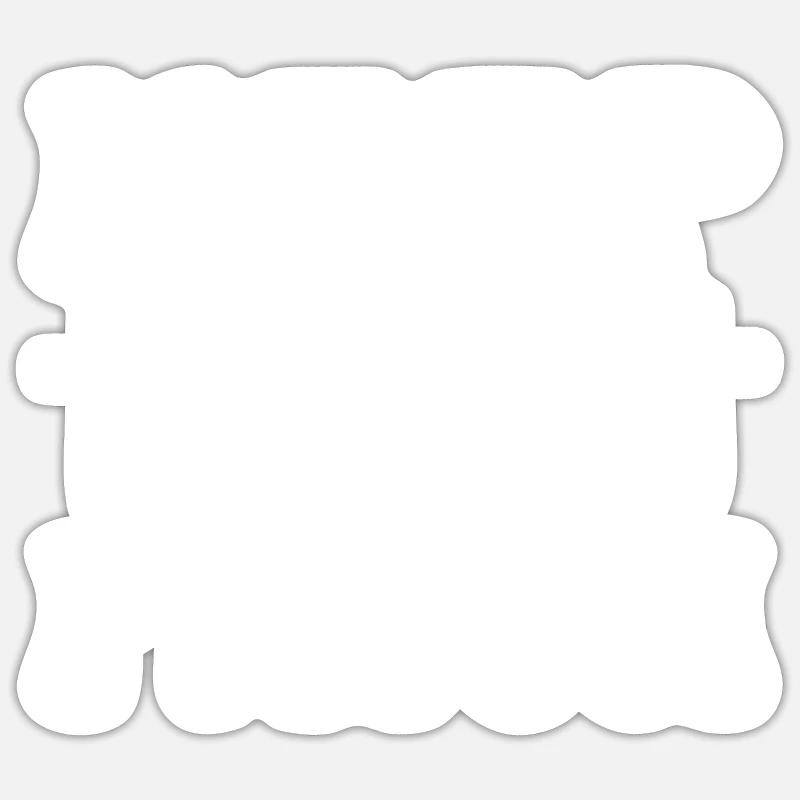 Gardez la foi - Sticker taille S (10 x 10 cm) - blanc mat
