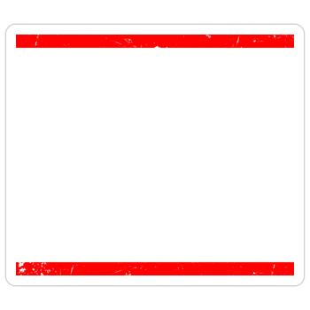 Vertically Challenged Funny Short People Joke Men - Sticker size S (10 x 10 cm) - white matte - Front