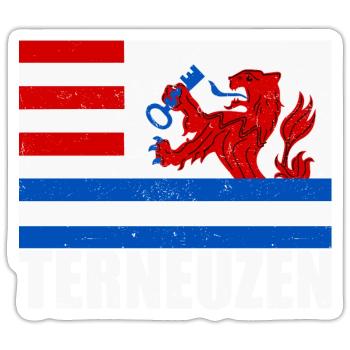 Niederlande Amsterdam Holzschuh Urlaub Reise - Sticker Größe S (10 x 10 cm) - Mattweiß - Vorne