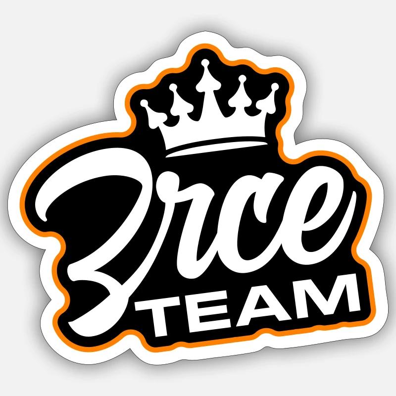 Zrce Team Sticker size S (10 x 10 cm)
