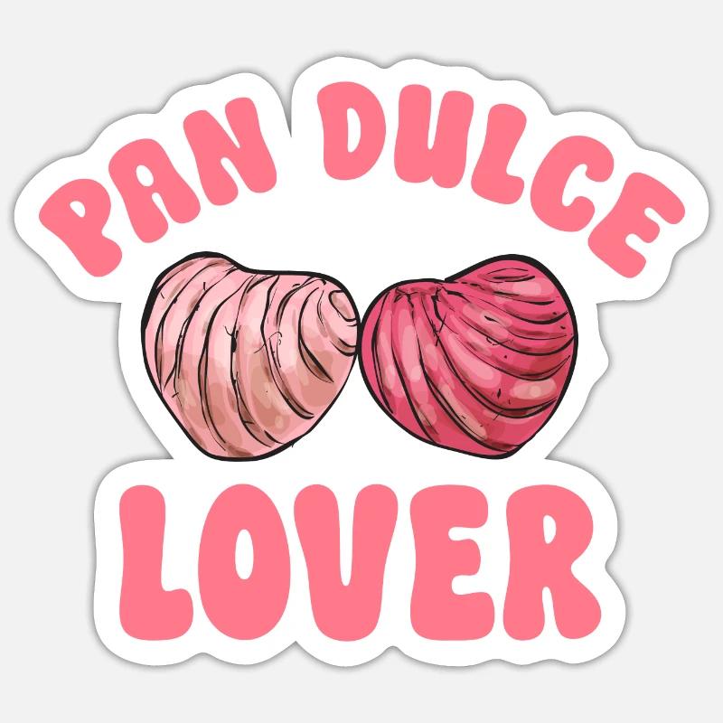 Concha Hispanic Mexican Pan Dulce Sticker size S (10 x 10 cm)