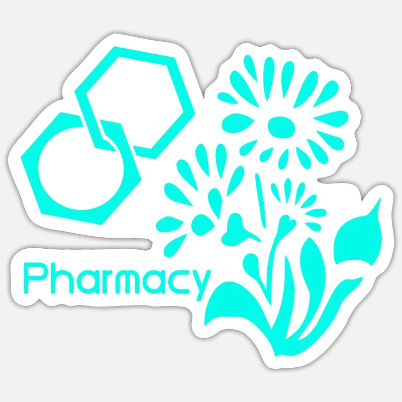 Pharmacy Sticker size S (10 x 10 cm)