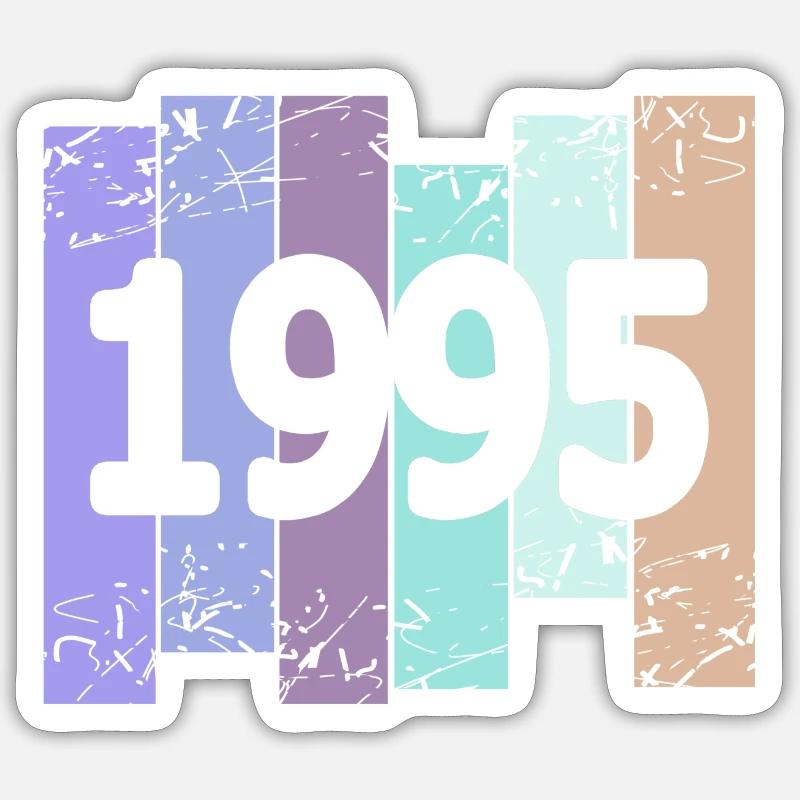 Goths 1995 - Sticker size S (10 x 10 cm) - white matte