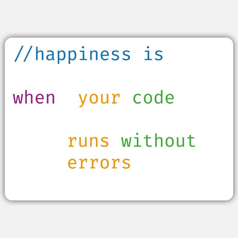 Sticker Größe S (10 x 10 cm) - 