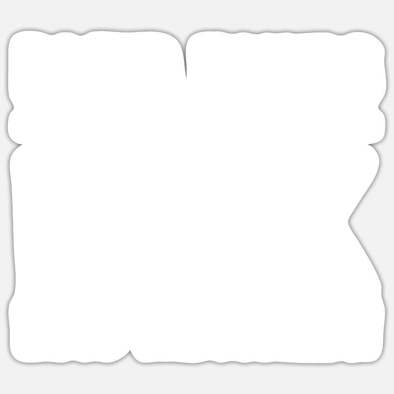 Prénom Dirk - Sticker taille S (10 x 10 cm) - blanc mat
