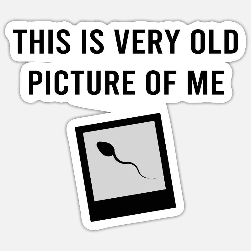 Funny Meme - Sticker size S (10 x 10 cm) - white matte