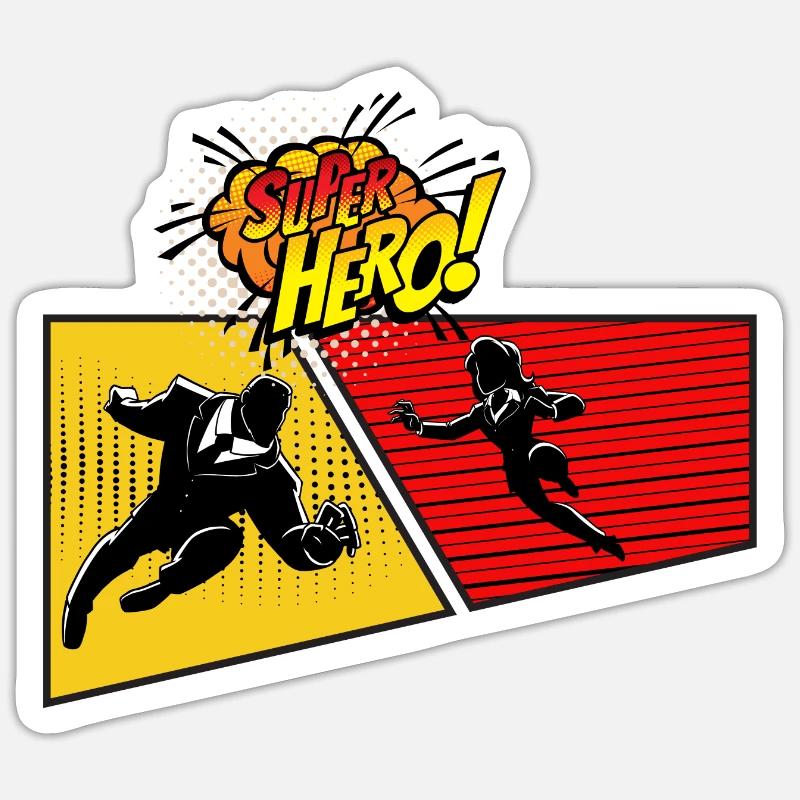 Sticker taille S (10 x 10 cm) - 