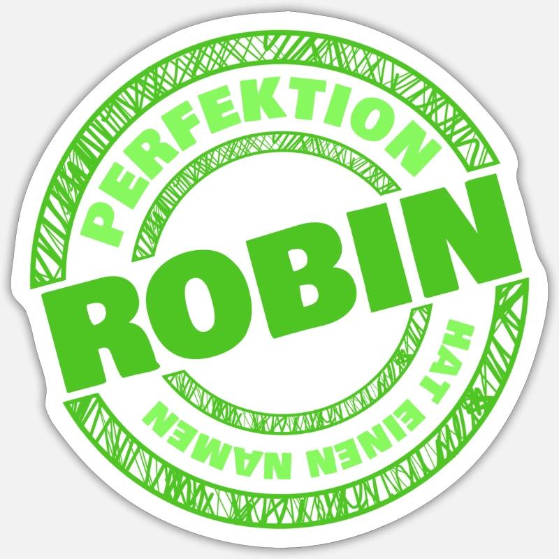Robin Robin Sticker size S (10 x 10 cm)
