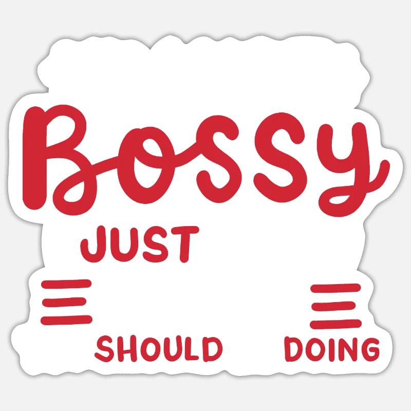 Sarkastischer Spruch Sarkasmus - Sticker Größe S (10 x 10 cm) - Mattweiß