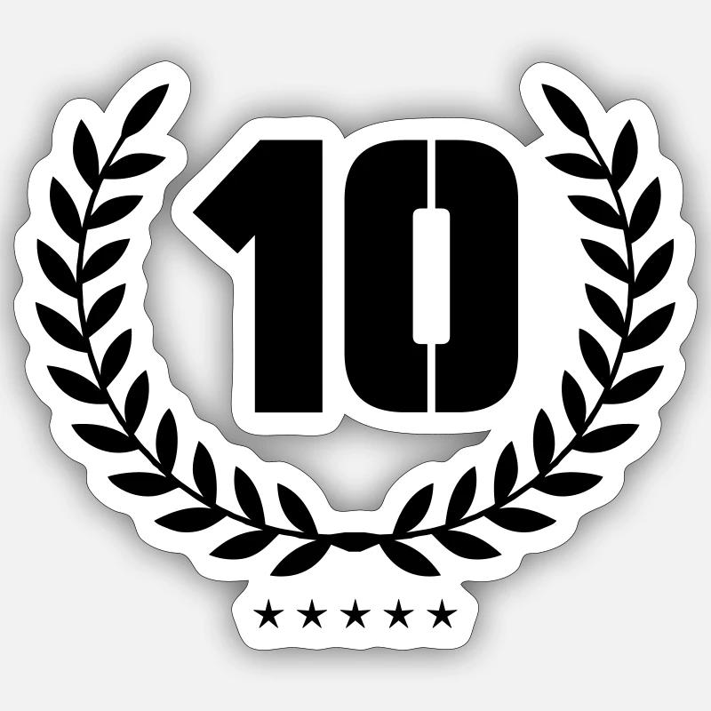 Wreath 10 Sticker size S (10 x 10 cm)