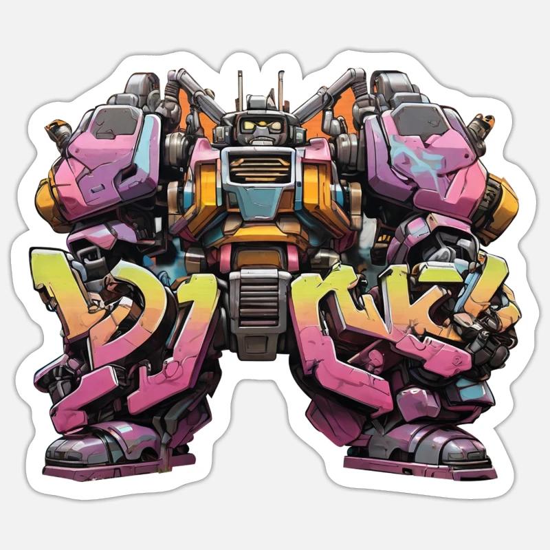 Sticker Größe S (10 x 10 cm) - 