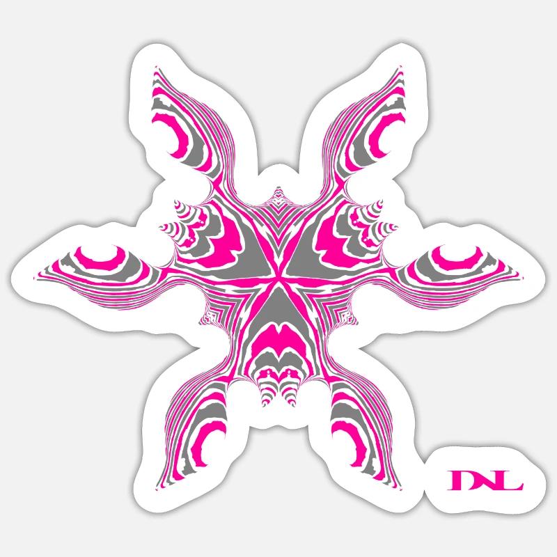 tHeReMiN envoyez-le pK - Sticker taille S (10 x 10 cm) - blanc mat
