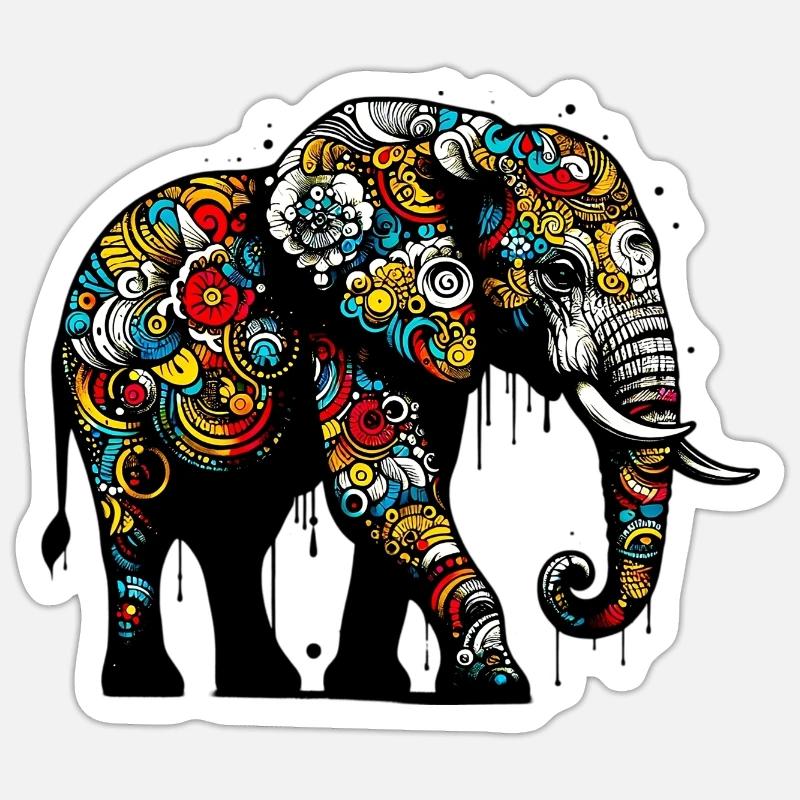 Sticker taille S (10 x 10 cm) - 