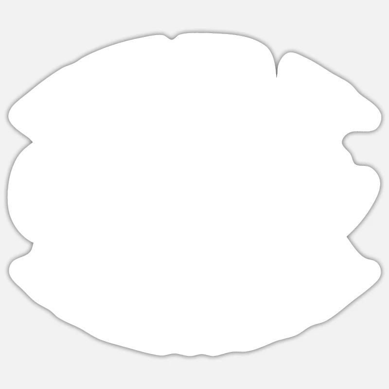 Alimenté par le café et le sarcasme Sticker taille S (10 x 10 cm)