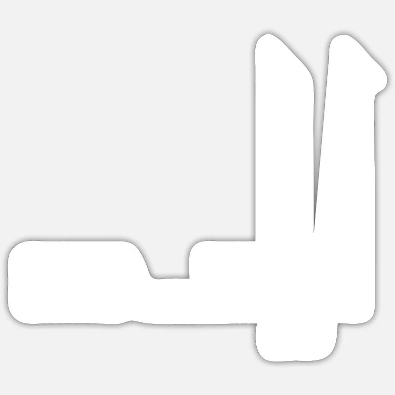 Irada en arabe - volonté Sticker taille S (10 x 10 cm)
