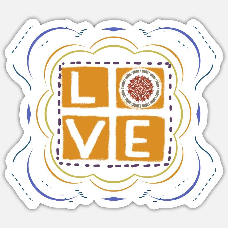 Sticker Größe S (10 x 10 cm) - 