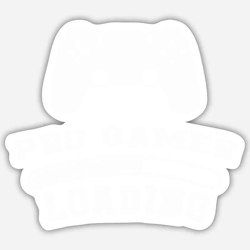 Pro Gamer Loading Sticker size S (10 x 10 cm)