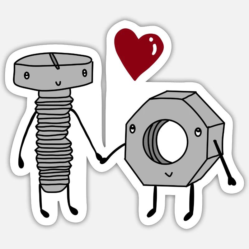 Sticker Größe S (10 x 10 cm) - 