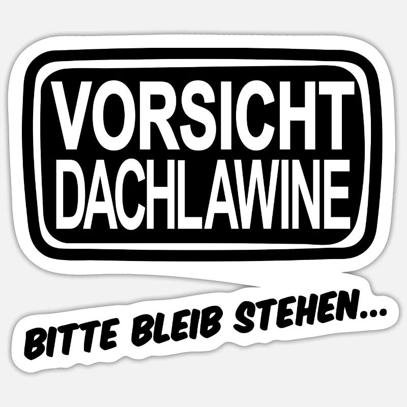 Lass mich ... Sticker Größe S (10 x 10 cm)