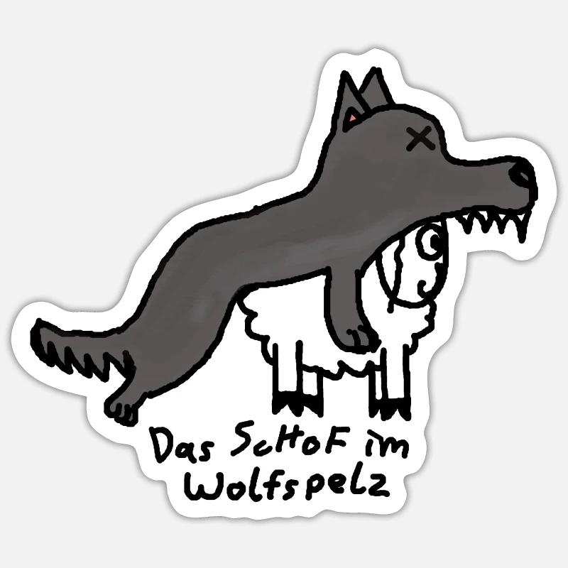 Sticker Größe S (10 x 10 cm) - 