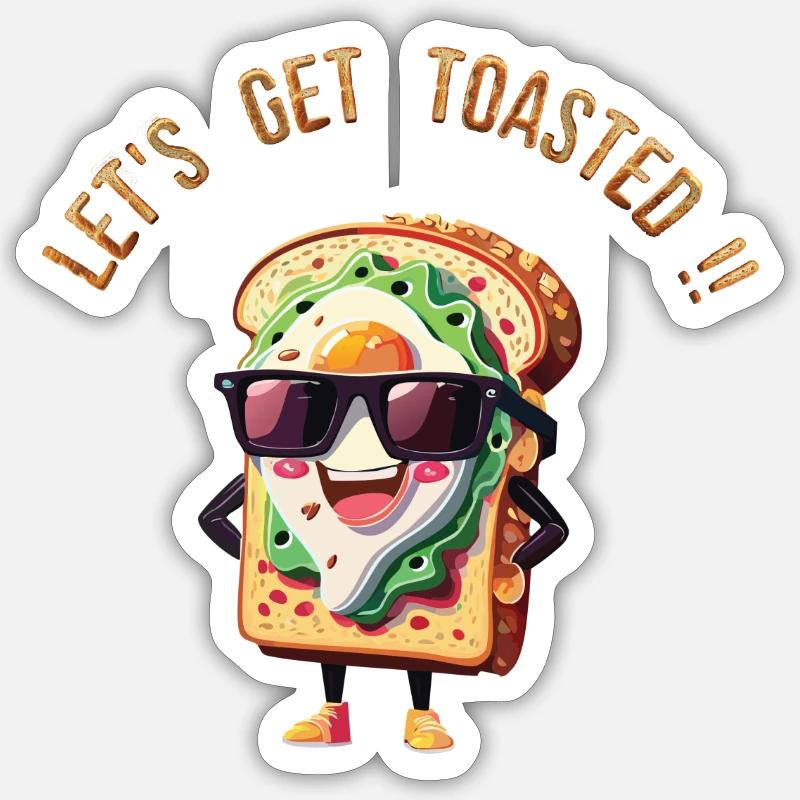 Sticker taille S (10 x 10 cm) - 