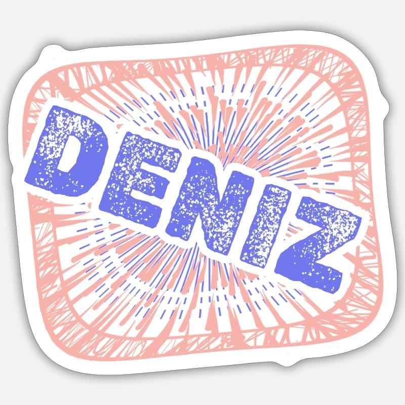 Dalton - Sticker size S (10 x 10 cm) - white matte