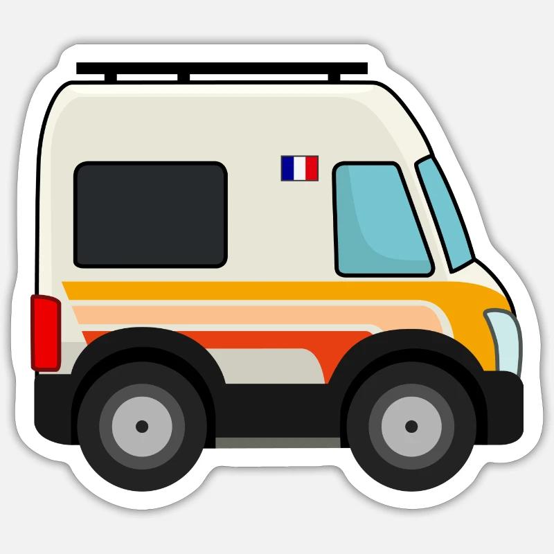 Sticker taille S (10 x 10 cm) - 