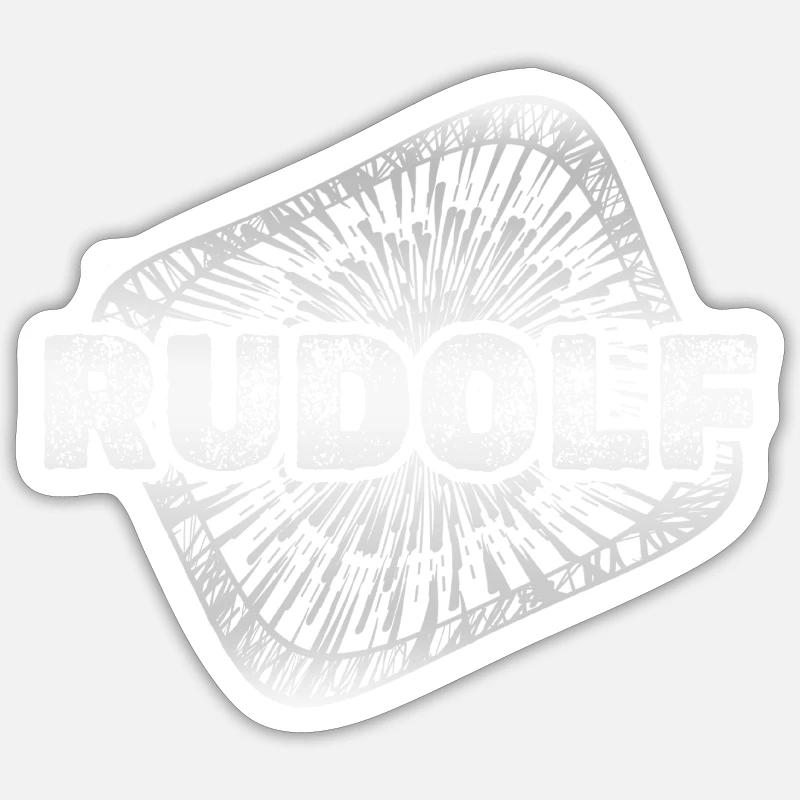 Stardust Rudolf Sticker size S (10 x 10 cm)