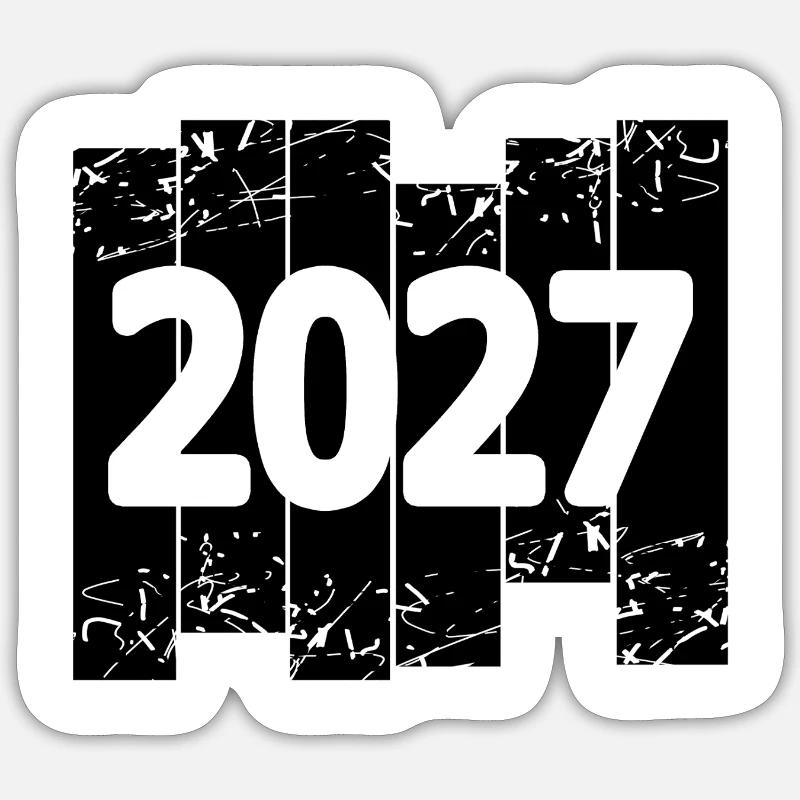2027 Sticker size S (10 x 10 cm)