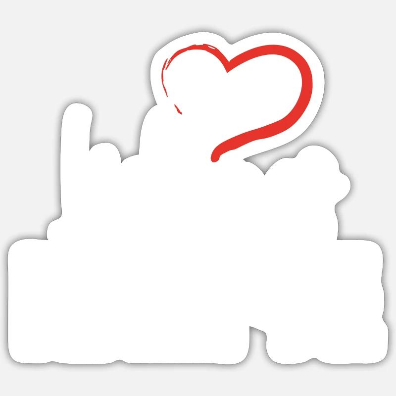 Sticker Größe S (10 x 10 cm) - 