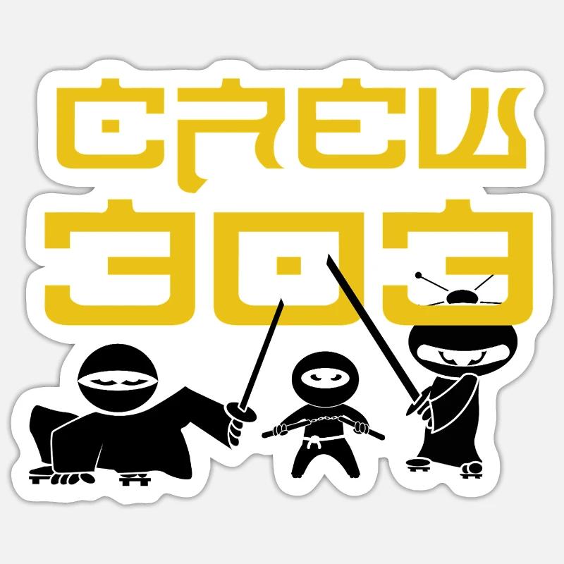 Sticker Größe S (10 x 10 cm) - 