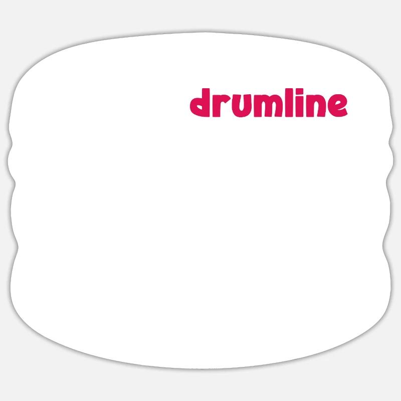 Drumline Snare Drum Marching Band Drummer Drumming Sticker size S (10 x 10 cm)