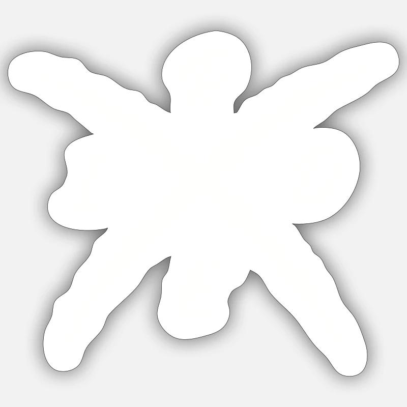 ride - Sticker Größe S (10 x 10 cm) - Mattweiß