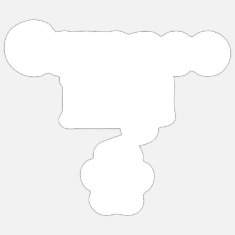 Sticker Größe S (10 x 10 cm) - 