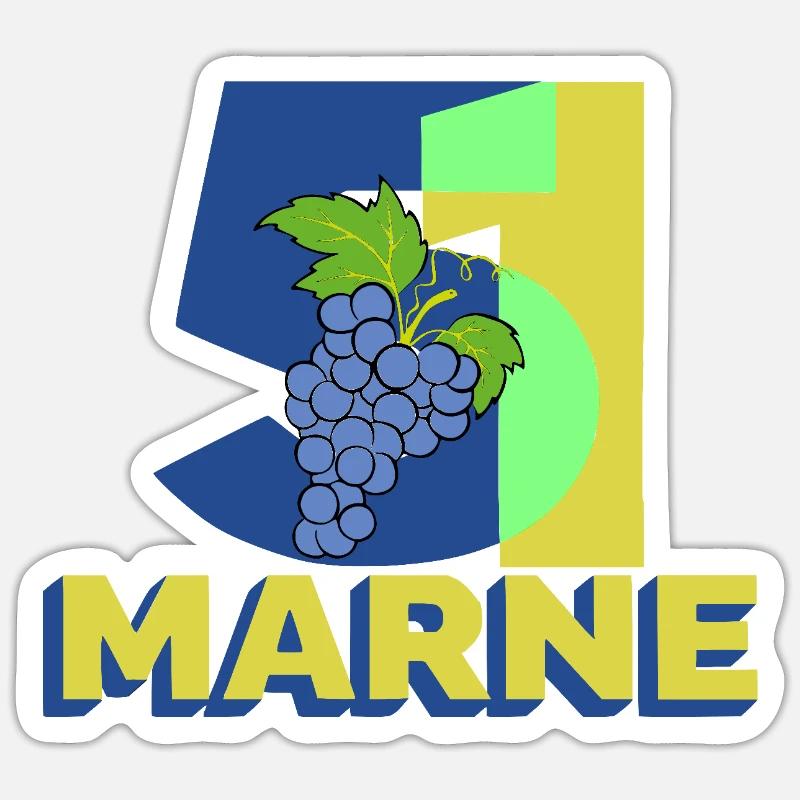 51 - Sticker taille S (10 x 10 cm) - blanc mat