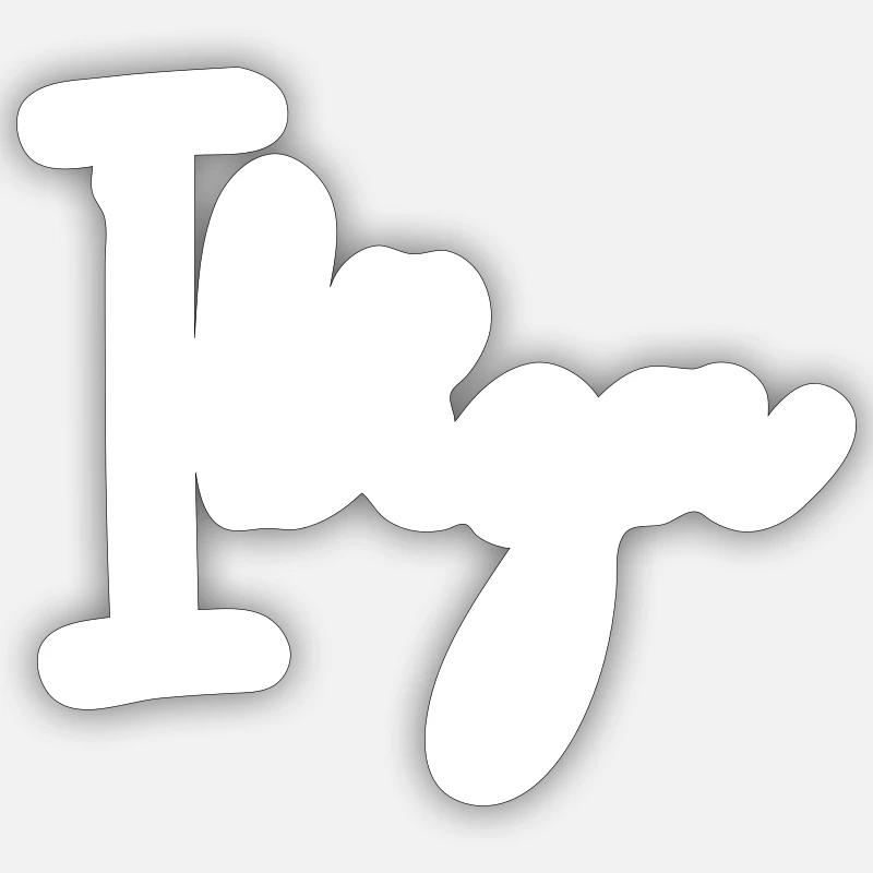 Sticker Größe S (10 x 10 cm) -