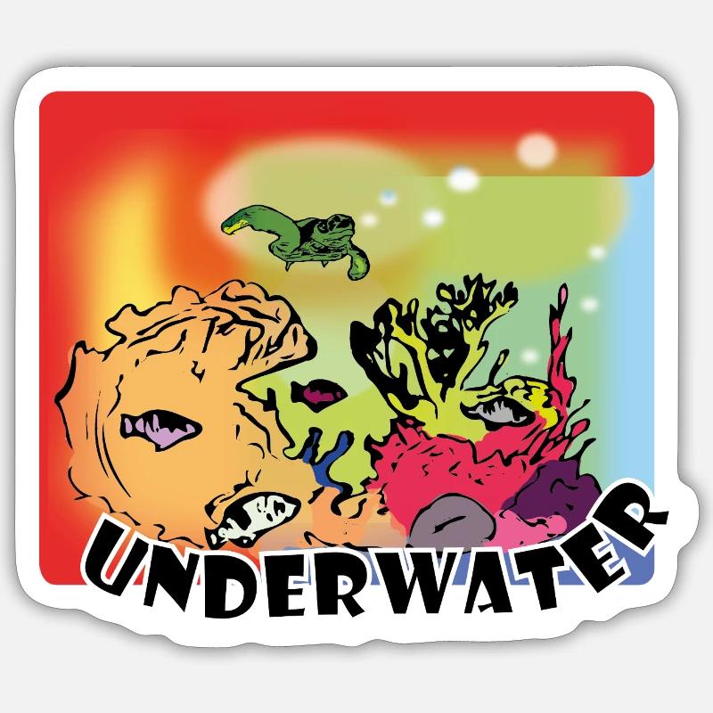 Sticker taille S (10 x 10 cm) - 