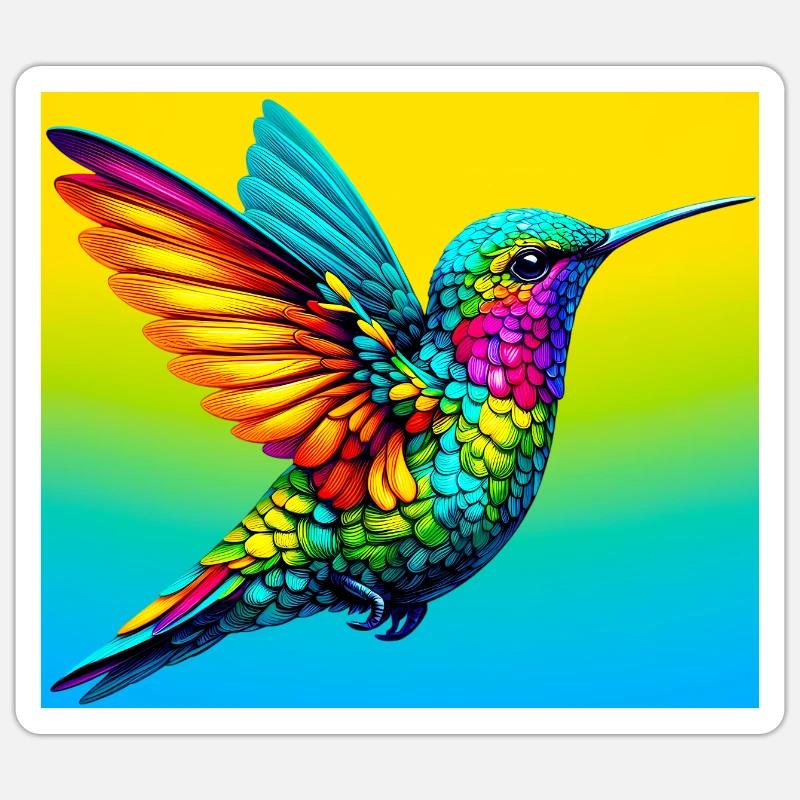 Sticker taille S (10 x 10 cm) - 