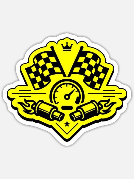  - Sticker size S (10 x 10 cm) - white matte