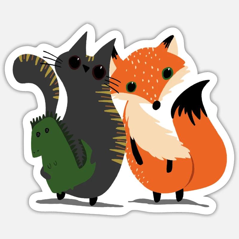 Sticker Größe S (10 x 10 cm) - 
