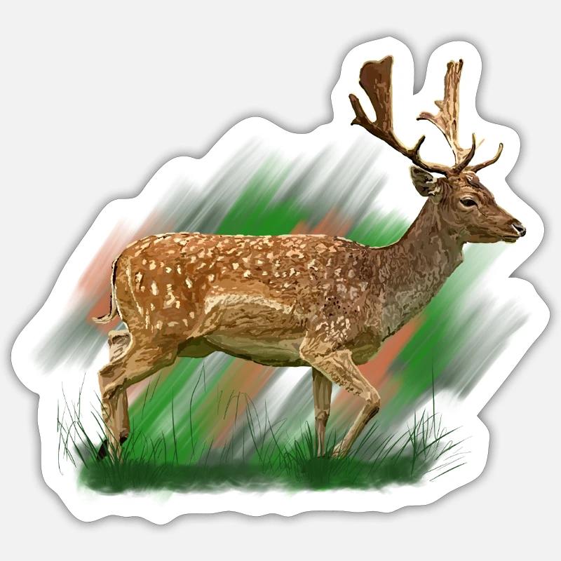 Sticker Größe S (10 x 10 cm) - 