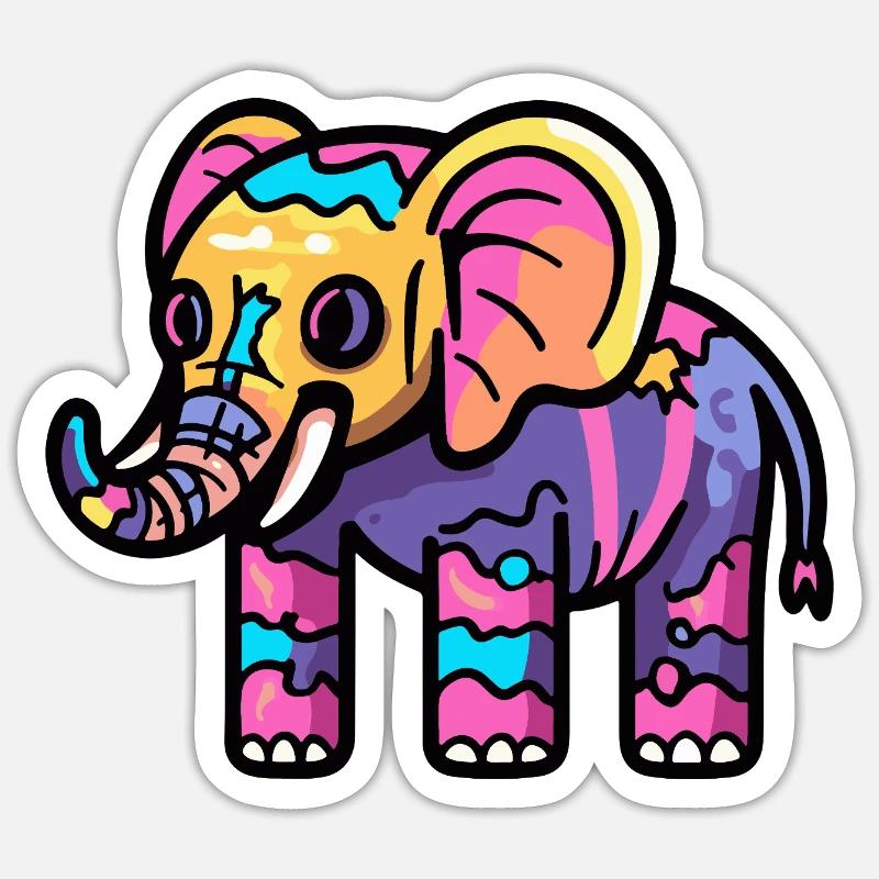 Sticker Größe S (10 x 10 cm) - 