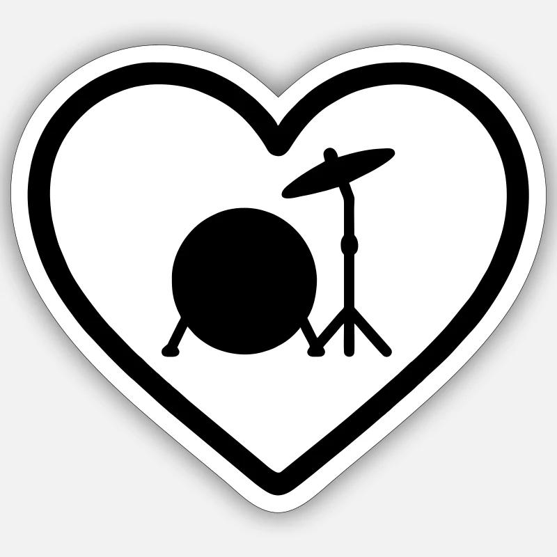 Sticker Größe S (10 x 10 cm) - 