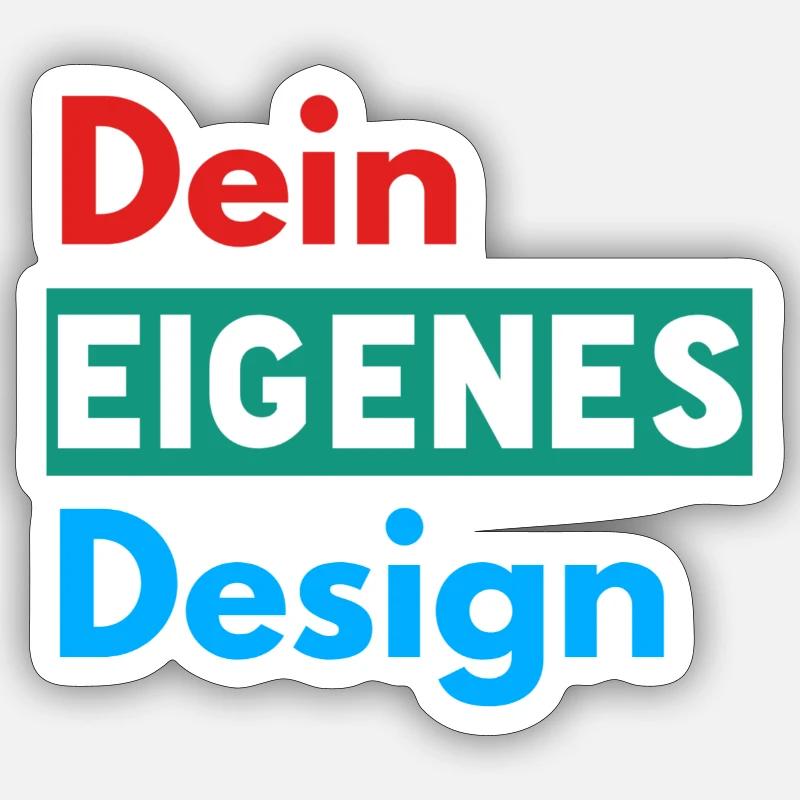 Votre propre conception - Sticker taille S (10 x 10 cm) - blanc mat