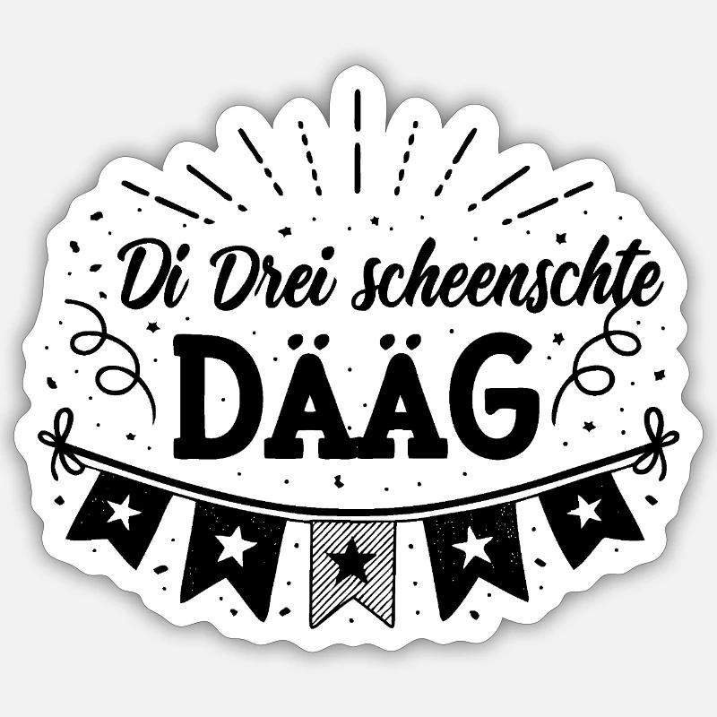 Sticker taille S (10 x 10 cm) - 