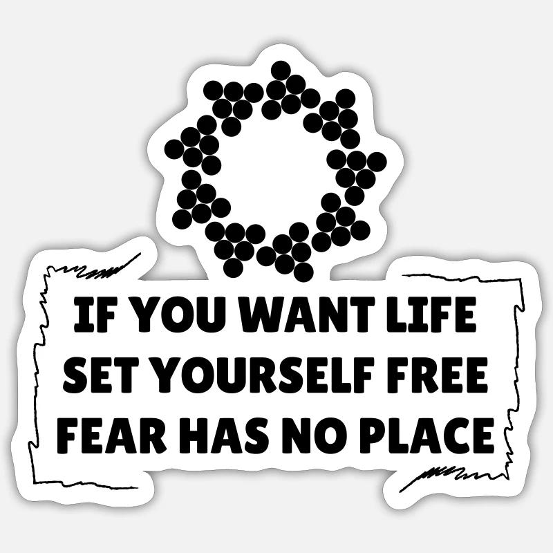 Sticker Größe S (10 x 10 cm) - 